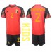 Belgia Toby Alderweireld #2 Hjemmedraktsett Barn VM 2022 Kortermet (+ Korte bukser)